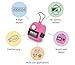 SPHTOEO Hand Tally Counter - 4 Digit Mechanical Clicker Counter for Knitting and Crochet - Handheld Lap, Pitch & People Counter with Finger Ring - No Battery Required for Teachers, Nurses,(Red)