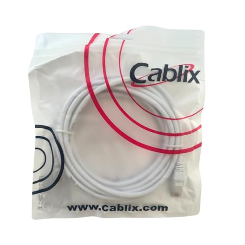 Cable Cat 5E UTP Patch Cord 10ft Blanco 10 Unidades miniatura 4