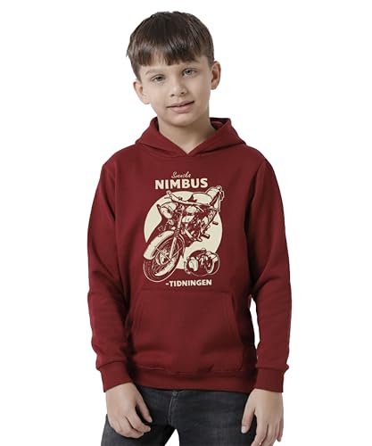Image of KYDA KIDS Boys 100% Cotton Hooded Neck Long Sleeve Sweatshirt with Hoodies Winter Wear