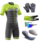 Tuta Ciclismo Uomo Imbottita 3D - Traspirante Per Triathlon E Allenamento - Foto 3