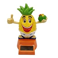 Jouet énergie Solaire Jouet Singe Solaire Tiuimk - Décoration Animée Pour Bureau Ou Voiture - Secoue La Tête - 10,7 X 6,8 Cm Jouet Aliment Enfant