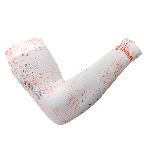 Sprints Compression Arm Sleeves - Running, UV Protection, Thermal Regulating, Moisture-Wicking, Breathable for Men & Women