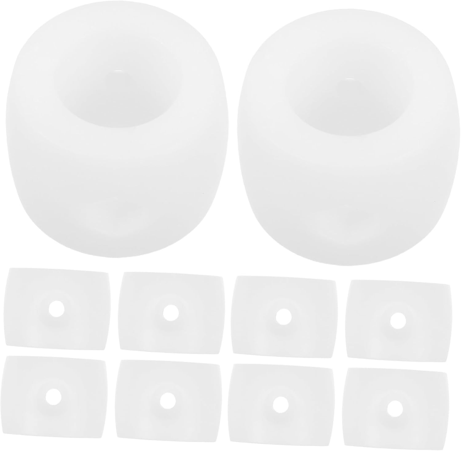 5529 Foosball Table Replacement Parts 10 Pack ABS White Positioners