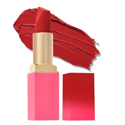 Juvia's Place Reds & Berries Velvety Matte Lipsticks - So Red, Lip Makeup