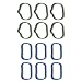Intake Manifold Upper and Lower Gasket Set Fits Chrysler 200 300 Town and Country Dodge Avenger Challenger Charger Durango Jeep Grand Cherokee VW 3.2 3.6L DOHC Replaces OE# 5184562AC MS97204