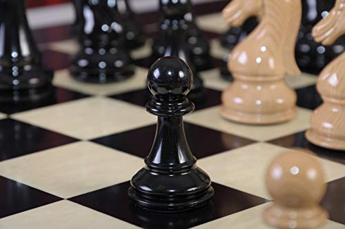 The House Of Staunton The Candidates Series Chess Set - Pieces Only - Woodtek - 4.25" King #TOP5
