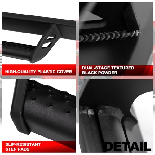 Estribos de aluminio para Toyota Tacoma 2005-2023 miniatura 3