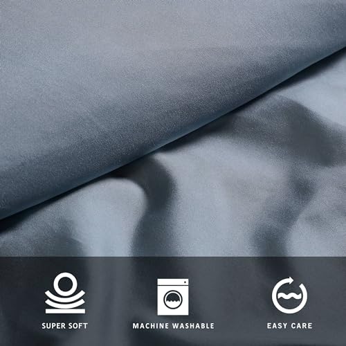 Parure de lit 6 pièces Kenneth Cole en polyester recyclé bleu