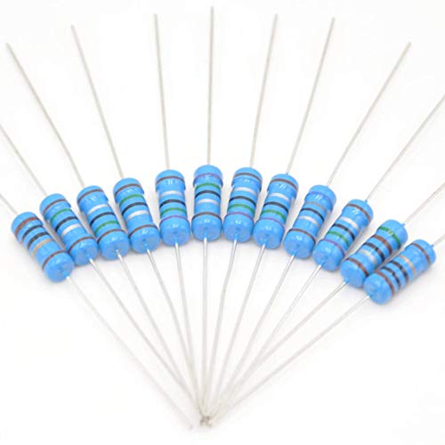 Cutequeen 1/4W 1% Metal Film Resistor Kit Rohs Compliant 25Pcs/Values (134 Values) #TOP3