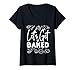 Women's Bake Baking Let'S Get Baked V-Neck T-Shirt