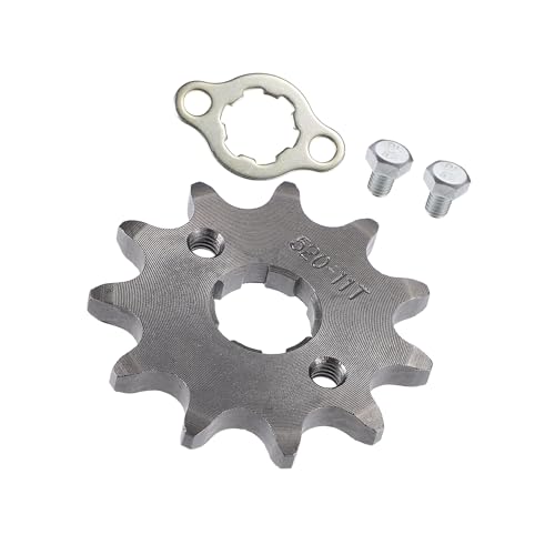 Image of Motoforti 520 Style 11T Teeth 20mm ID Motor Front Sprocket Set for Motorcycle Long-lasting