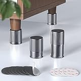 xuenair Bed Risers, 3 inch Bed Risers for Adjustable Base,4 Pcs Metal Bed Risers Heavy Duty Suitable
