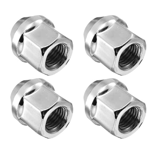 Pernos de tuercas cromados M12x1,50 resistentes a la corrosión para llantas Ford Fiesta V