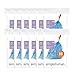 simplehuman Code H Custom Fit Recycling Liners, Drawstring Trash Bags, 30-35 Liter / 8-9 Gallon, 12 Refill Packs (240 Count), Blue