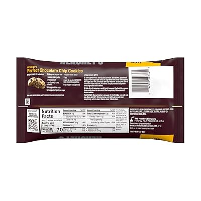 HERSHEY'S Semi-Sweet Chocolate Baking Chips Bag, 12 oz