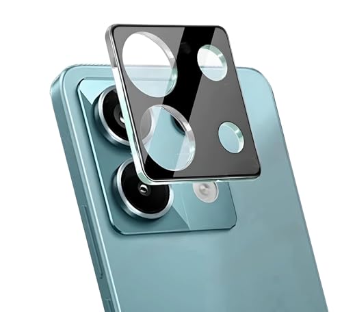 Image of ZARALA Glass Camera Lens Protector For Redmi Note 13 5G [9H Hardness] [6D Lens Protector ] [Easy Installation] Black (Redmi Note 13 5G)