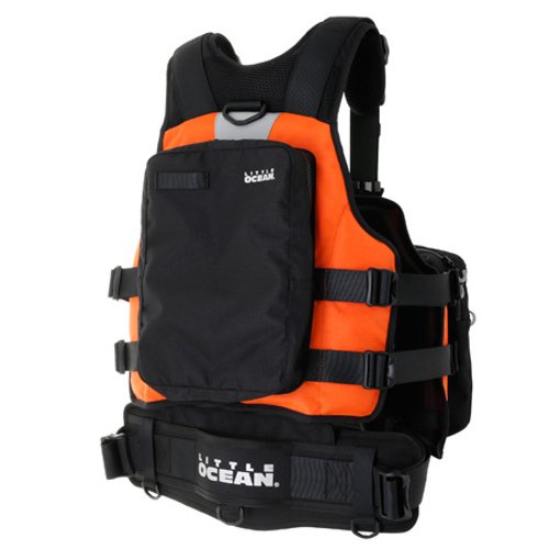 リトルプレゼンツ(LITTLE PRESENTS) オーシャン FG ベスト PF-07 マンゴー 2枚目