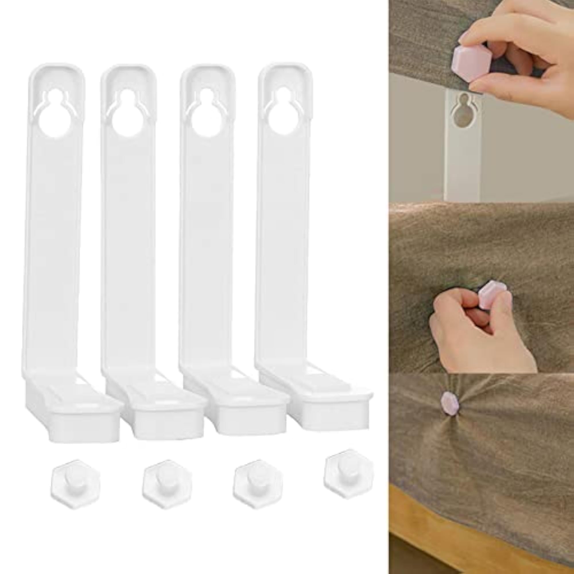 LOSA Blanket Cover Holder Clip Bed Sheet Set