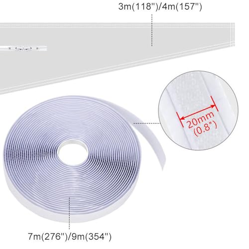 Joint de fenêtre AC réglable étanche de 5m pour sèche-linge de maison - 3