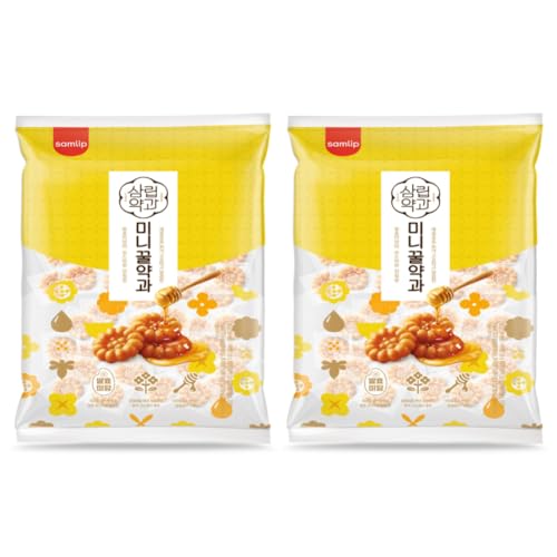 [Samlip] ~j[bJ MINI HONEY YAKGWA  َq ؍Hi ~j ؍ `َq XibN v[g ݂͂ fU[g yY  (200g x2) [sAi]