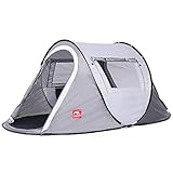 KOMMOT Upgraded Camping Tent, Easy Set Up Tent for 2 Person Hiking, Water-Resistant Windproof, UV...