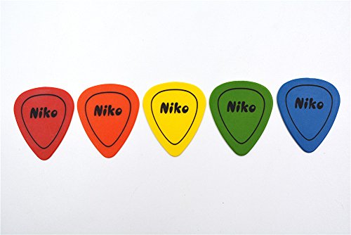 Niko �j�RNP-D 100�� �f������ �M�^�[ �s�b�N �v���N�g���� �p�b�N�����F���荇�킹 (5��ނ̌���)