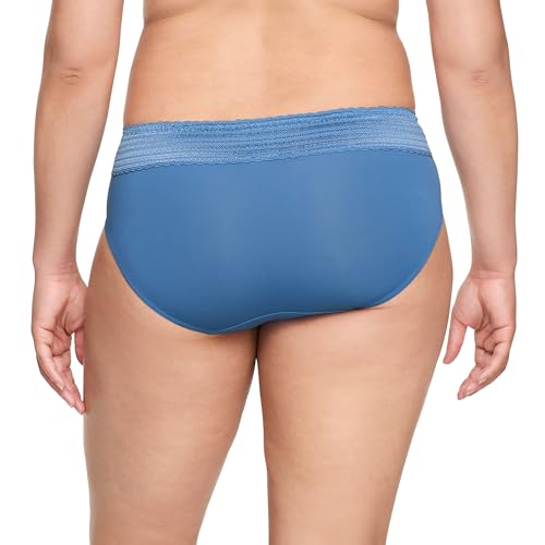 Image of Warner's Women's No Pinching No Problems Dig-free Comfort Waist With Lace Microfiber Hipster 5609j, Retired Colors
