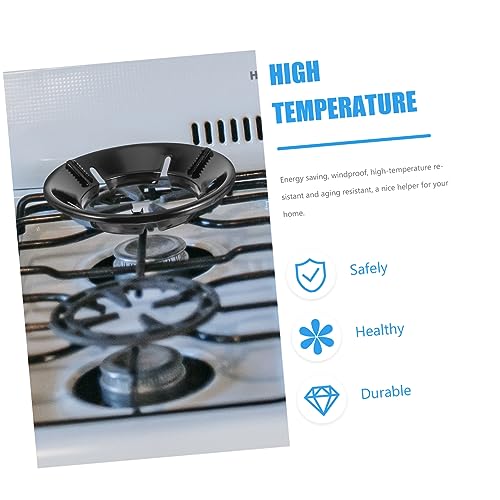 ORFOFE Windproof Wok Stand for Gas Stove 9.84 Inch Stove Cover Wok Pan Support Rack Kitchen Cooking Accessory Heat Resistant Metal Holder for Home and Restaurant - Image 7