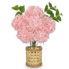 Pink-woven Vase