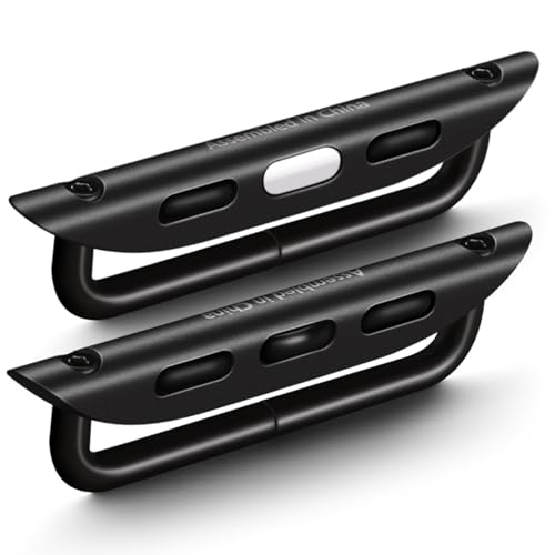REZERO Watch Strap Connectors for Apple Watch, 316L Stainless Steel Adapters Apple Band Accessories Replaceable for iWatch Series 10/9/8/7/6/5/4/SE, Ultra 2/1, 40/41/42/44/45/46/49mm