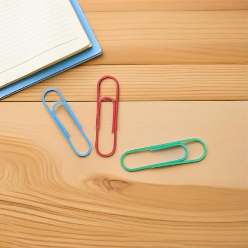 Trombones métalliques 10 cm rigides à haute capacité de fixation - Boîte de 100