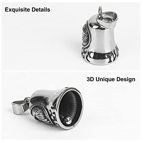 Image of Motorcycle Bell for Luck, Drive Safe Cycling Bells For Bikers Riders