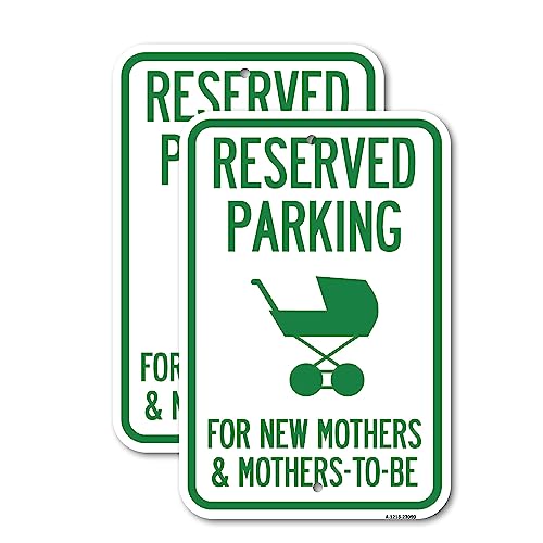 SignMission reserved parking for new mothers and mothers to be signs