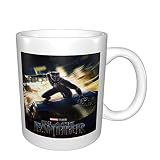 NA Tasses en céramique du Monde de la panthère Noire, Tasse de thé imprimée de Tasses à café de Conception Unique pour la Maison, Le Bureau, la Classe, à l'extérieur