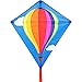 Produktbild HQ Eddy Hot Air Balloon Kinderdrachen Drachen Flugdrachen Einleiner Drachen zum steigen Lassen wenig Wind ab 5 Jahre 68x68cm und 200cm Drachenschwanz inkl. 17kp Polyesterschnur 40m auf Spule 2-5 Bft