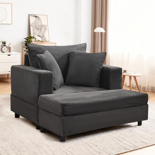 Chaise longue con reposapiés que soluciona el desorden textil 7