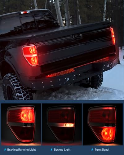 Image of Nilight Taillight Assembly for 2009-2014 Ford F150 Driver Side