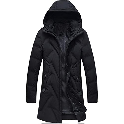 Chaqueta De Plumón para Hombre Chaquetas con Capucha De Plumón De Pato Blanco 90% Hombre, Chaquetas De Plumón De Invierno para Hombre, Talla L-6Xl
