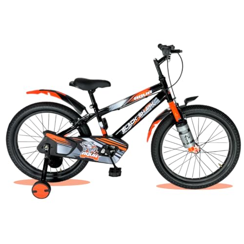 Image of BLACK SHARK Aqua Bikes for Kids Bike Brake | Bicycle for Boys & Girls | Frame | 90% Pre-Assembled |