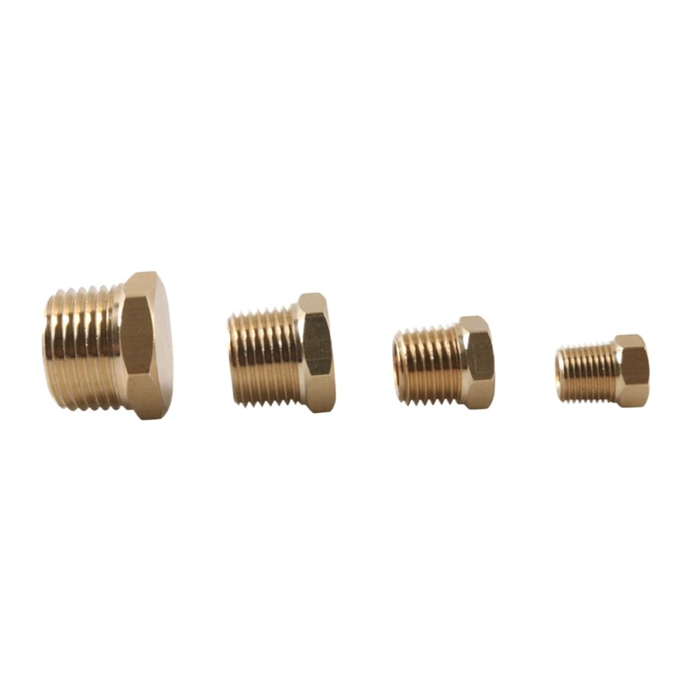 Nspmebtgw Onecolor Hexagonal Tube Plug With Internal Thread Brass Oil Plug Compatible With Automotive And Power