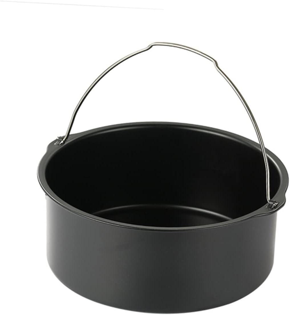 Cake Basket Air Fryer Accessories, Carbon Steel Non Stick Baking Tool