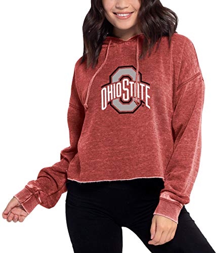 chicka-d Women's Campus Cropped Hoodie