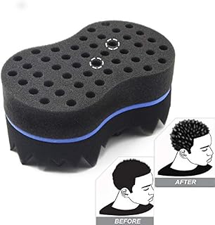 RioRand A Hair Sponge Magic Barber Twist Curl Brush Sponge Dreads Locking Afro