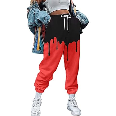 Women's High Waist Joggers with Pockets Cover