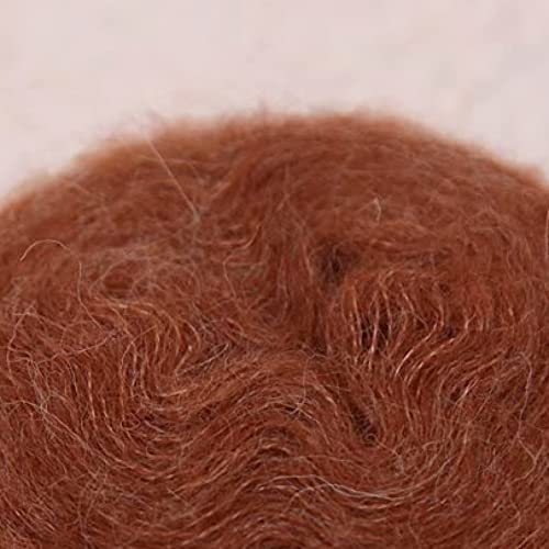 5Pcs Silk Mohair Section Dyed Fancy Wool Hand Knitted Diy Scarf Sweater Hat Wool Ball Yarn For Knitting 150G/Pack #TOP2