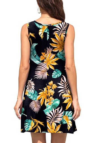 Image of WEACZZY Women Summer Casual Swing T Shirt Dresses Beach Cover up Loose Dress