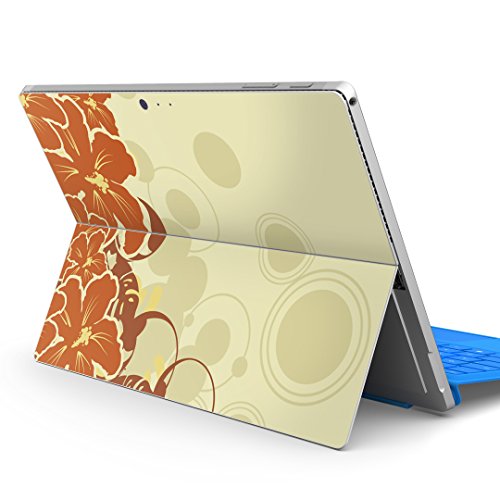 igsticker Surface pro7 (2019) pro6 pro2017 pro4 専用 スキンシール サーフェス ノートブック ノートパソコン カバー ケース フィルム ステッカー アクセサリー 保護 001922 フラワー 花 フラワー オ