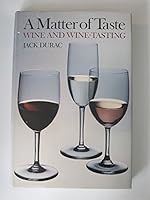 A Matter of Taste. Wine and Wine Tasting B00124Q8IQ Book Cover