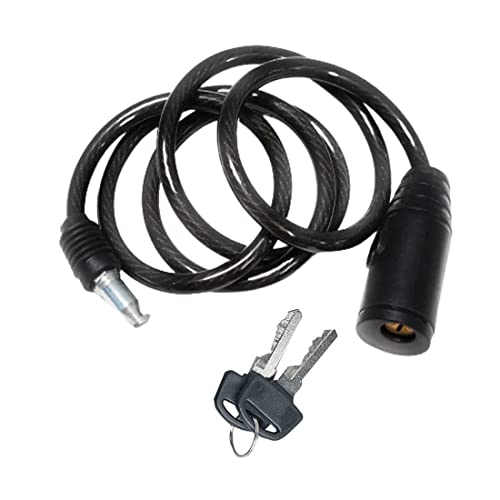 Shrenik Cycle Lock Spiral Lock Cycling Key Lock Cable Lock Bicycle Password Lock MTB Heavy Duty Material (2 Key Spiral Lock) (B0BX1TR483) Amazon Price History, Amazon Price Tracker
