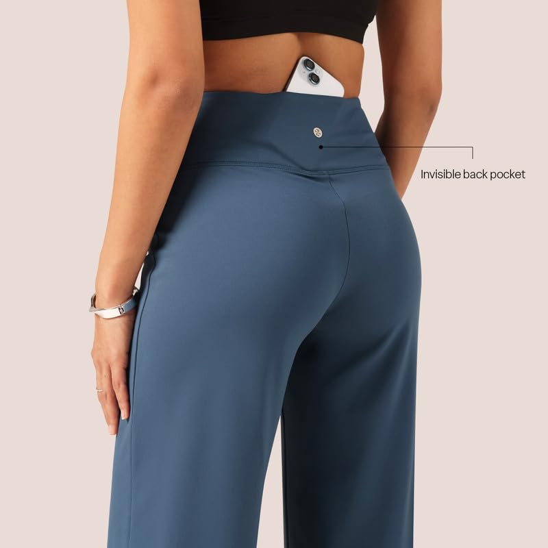Image of BlissClub Ultimate Wide Leg Pants Lite for Women, Tall (for Women Above 5'5)